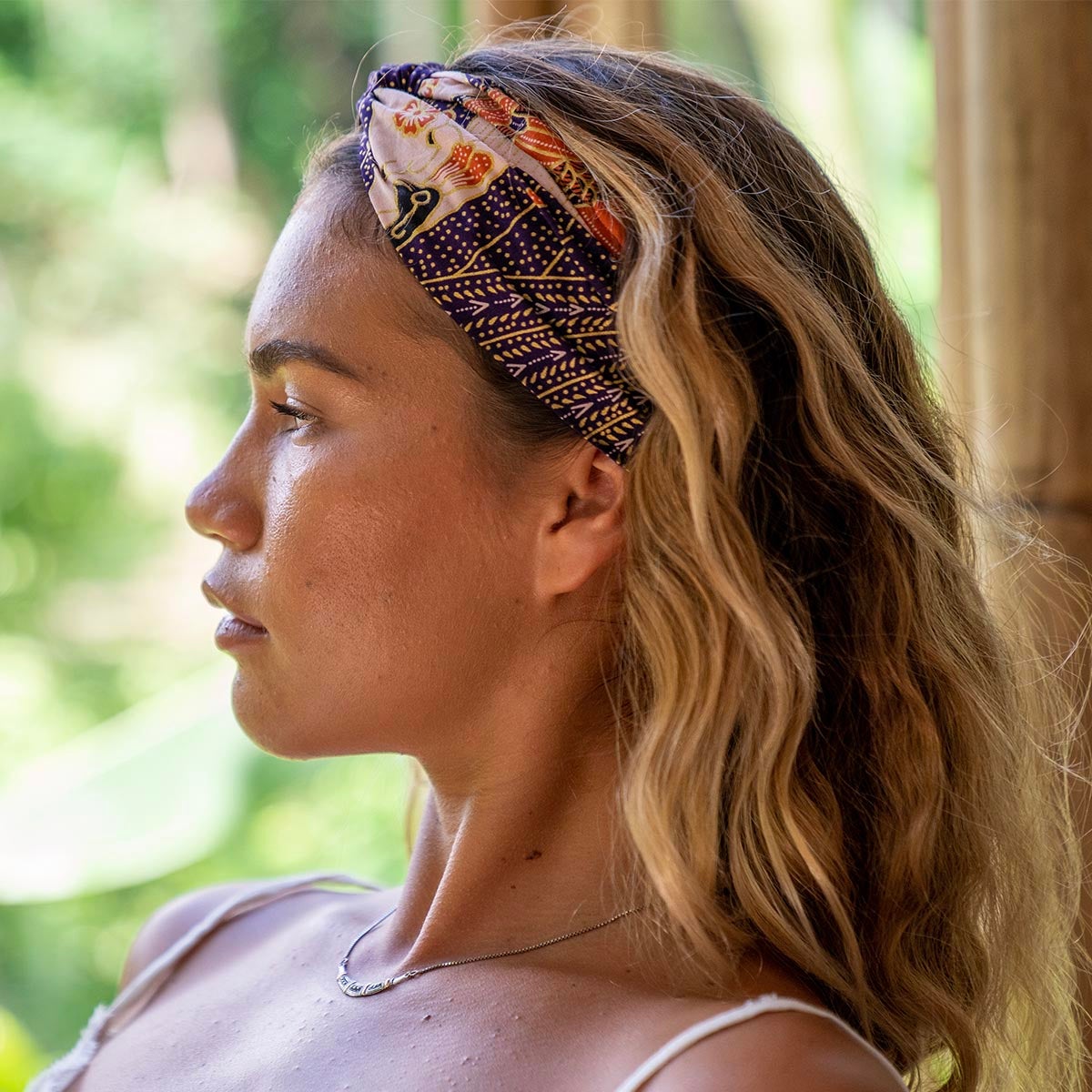 Bali Printed Knot Hairband