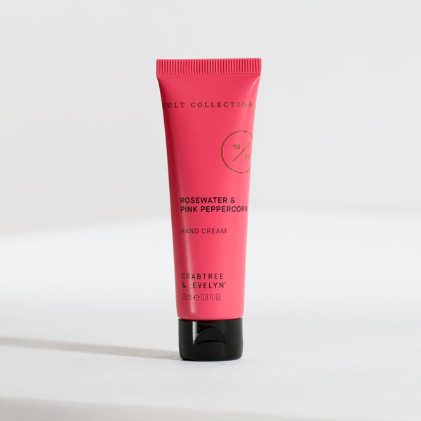 Rosewater Pink Peppercorn Hand Cream 25ml Crabtree Evelyn