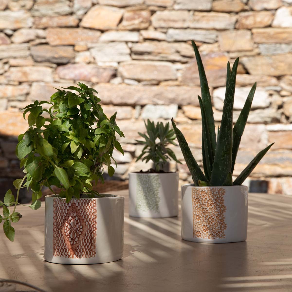 Ceramic Herb Planter