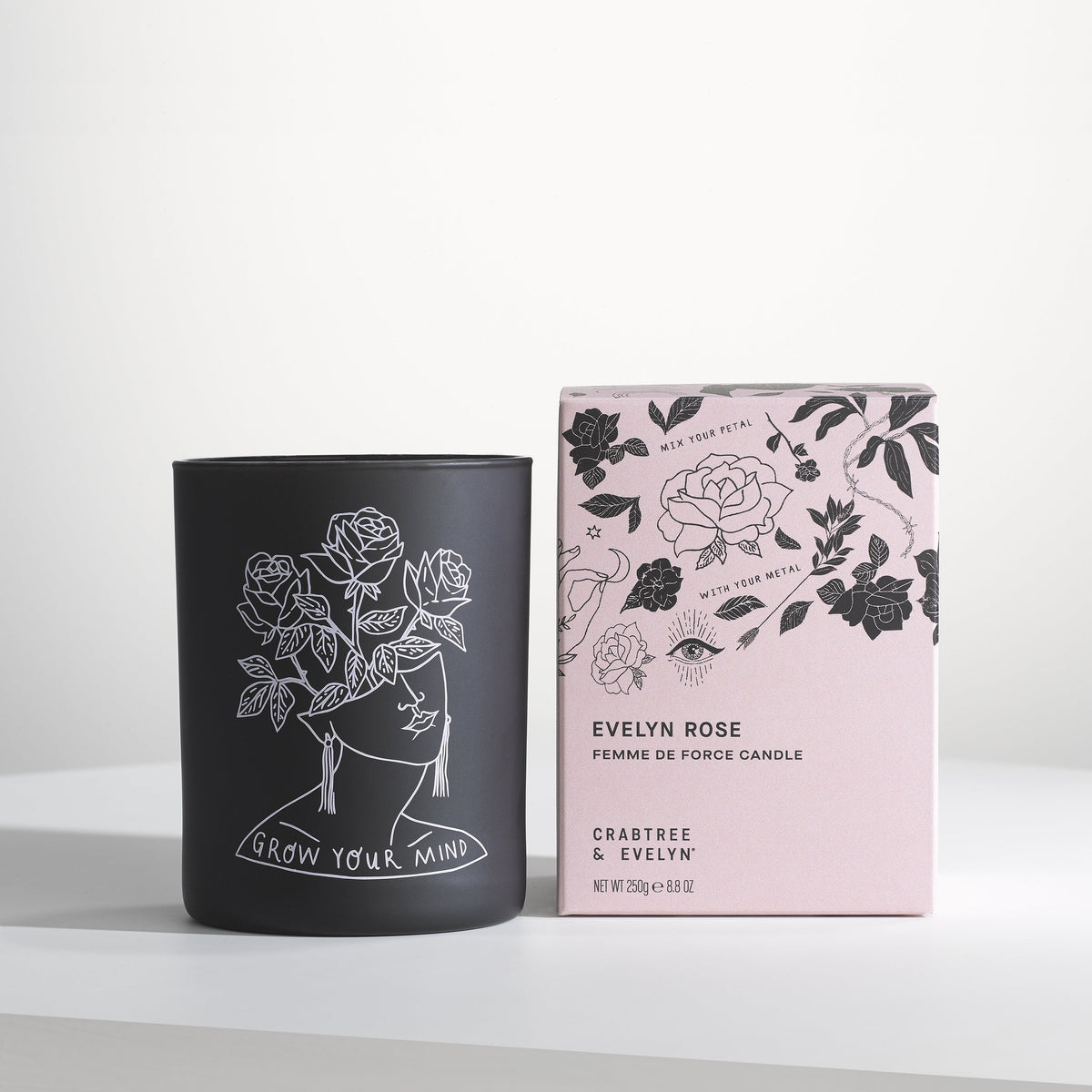 Evelyn rose-Femme de Force Candle - 250g